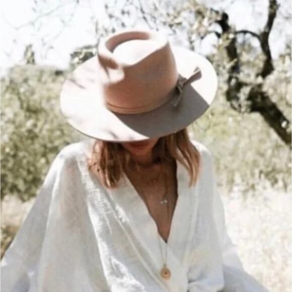 NWT Lack of Color the Zulu Fedora Hat in Sand - Picture 6 of 6